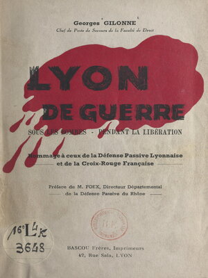 cover image of Lyon de guerre